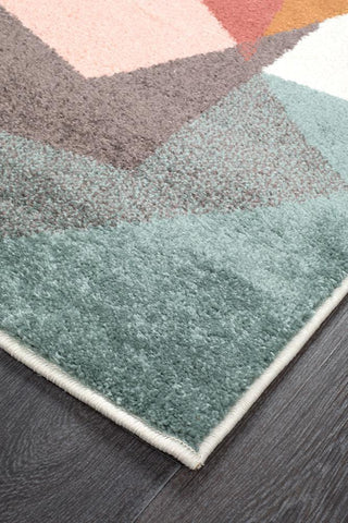 Dimensions Divinity Fragments Blush Modern Runner Rug