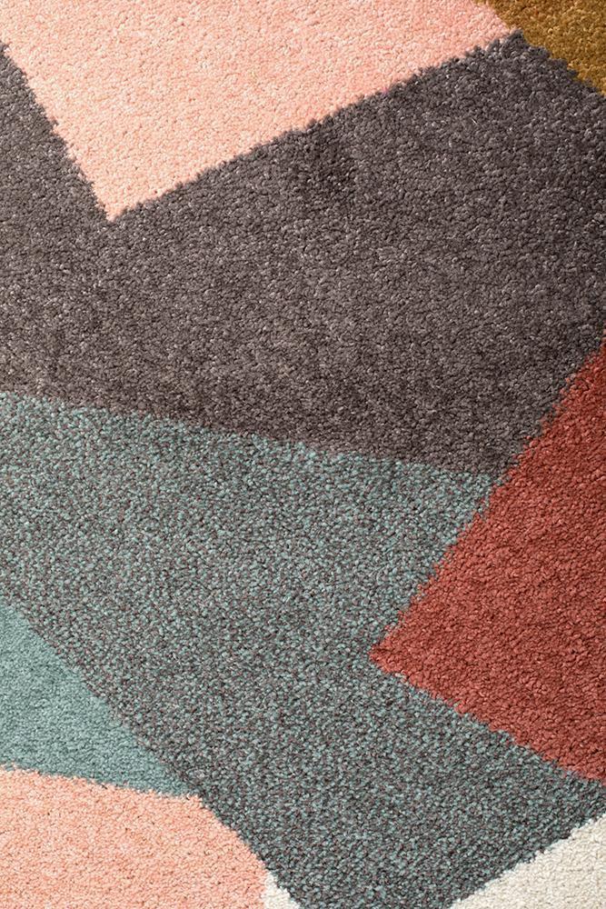 Dimensions Divinity Fragments Blush Modern Runner Rug