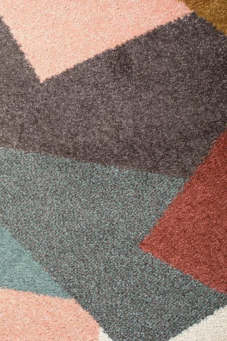 Dimensions Divinity Fragments Blush Modern Runner Rug