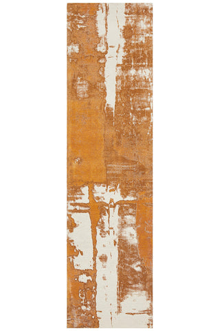 Magnolia 11 Mustard Runner Rug
