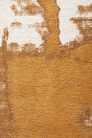 Magnolia 11 Mustard Runner Rug