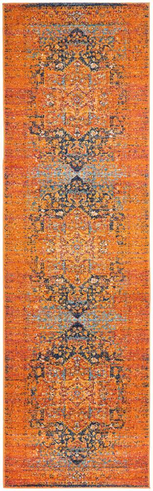 Radiance 400 Rust Runner Rug