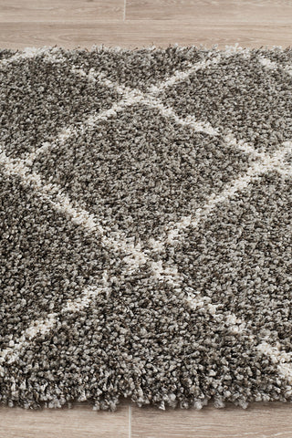 Saffron 22 Grey Runner Rug