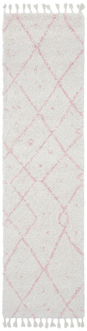 Saffron 44 Pink Runner Rug
